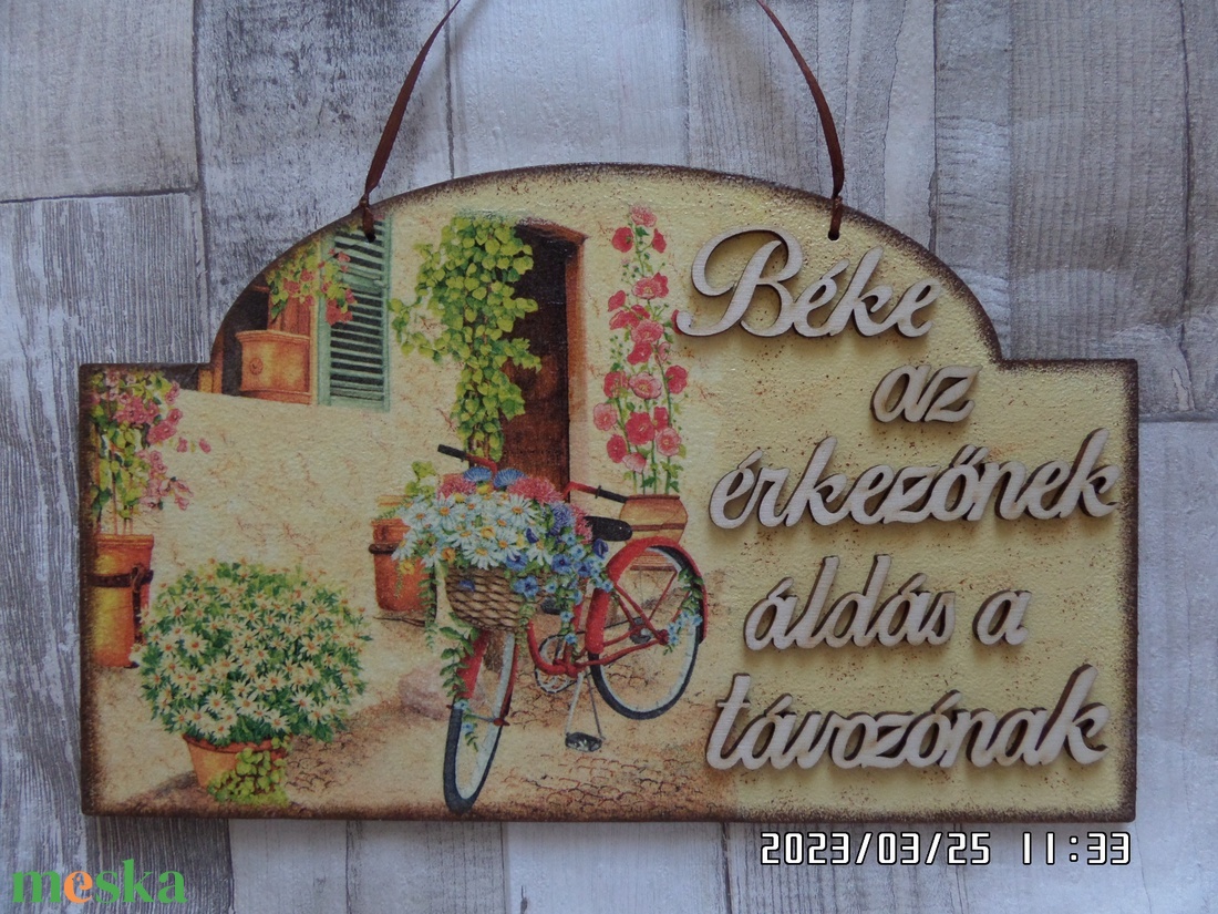 Rózsa vagy bicikli mintás ajtódísz,üdvözlőtábla Béke az érkezőnek...,Isten hozott felirattal - otthon & életmód - dekoráció - ajtó- és ablak dekoráció - ajtódísz & kopogtató - Meska.hu Rózsa vagy bicikli mintás ajtódísz,üdvözlőtábla Béke az érkezőnek...,Isten hozott felirattal - otthon & életmód - dekoráció - ajtó- és ablak dekoráció - ajtódísz & kopogtató - Meska.hu