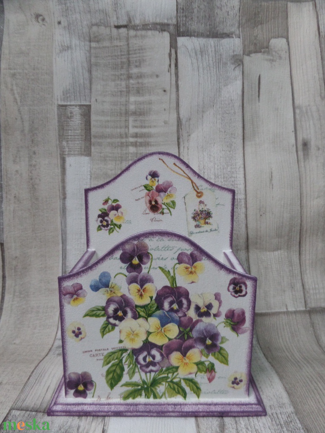 Asztali ceruzatartó,sminkecsettartó árvácska vagy orchidea mintával - szépségápolás - arcápolás - smink kellék - Meska.hu Asztali ceruzatartó,sminkecsettartó árvácska vagy orchidea mintával - szépségápolás - arcápolás - smink kellék - Meska.hu