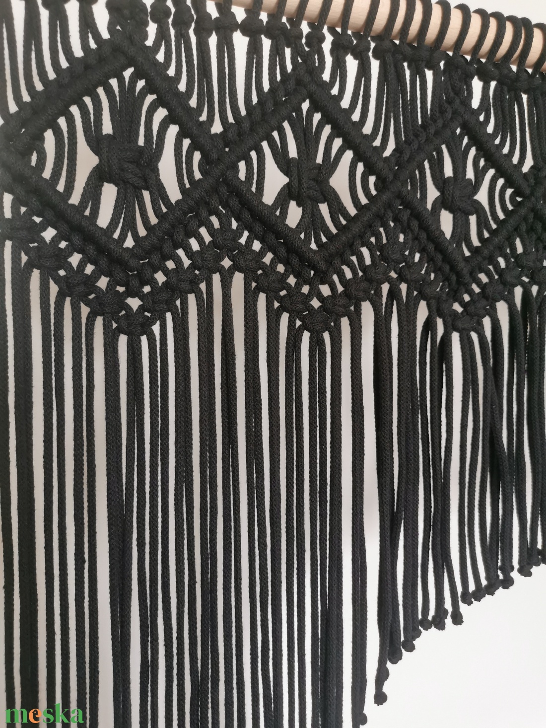 Makramé térelválasztó függöny - otthon & életmód - lakástextil - függöny és kiegészítő - függöny - Meska.hu