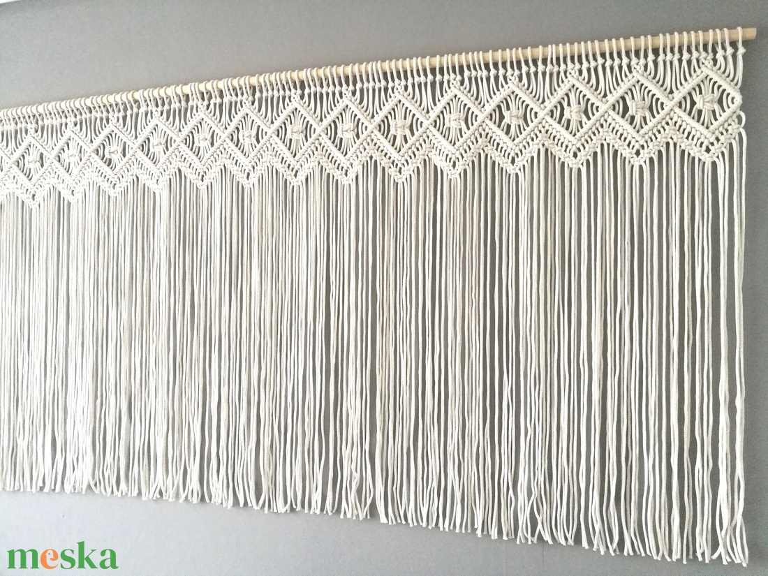 Makramé esküvői díszlet, függöny, falvédő, falidísz 250x100 cm. - esküvő - dekoráció - helyszíni dekor - Meska.hu Makramé esküvői díszlet, függöny, falvédő, falidísz 250x100 cm. - esküvő - dekoráció - helyszíni dekor - Meska.hu