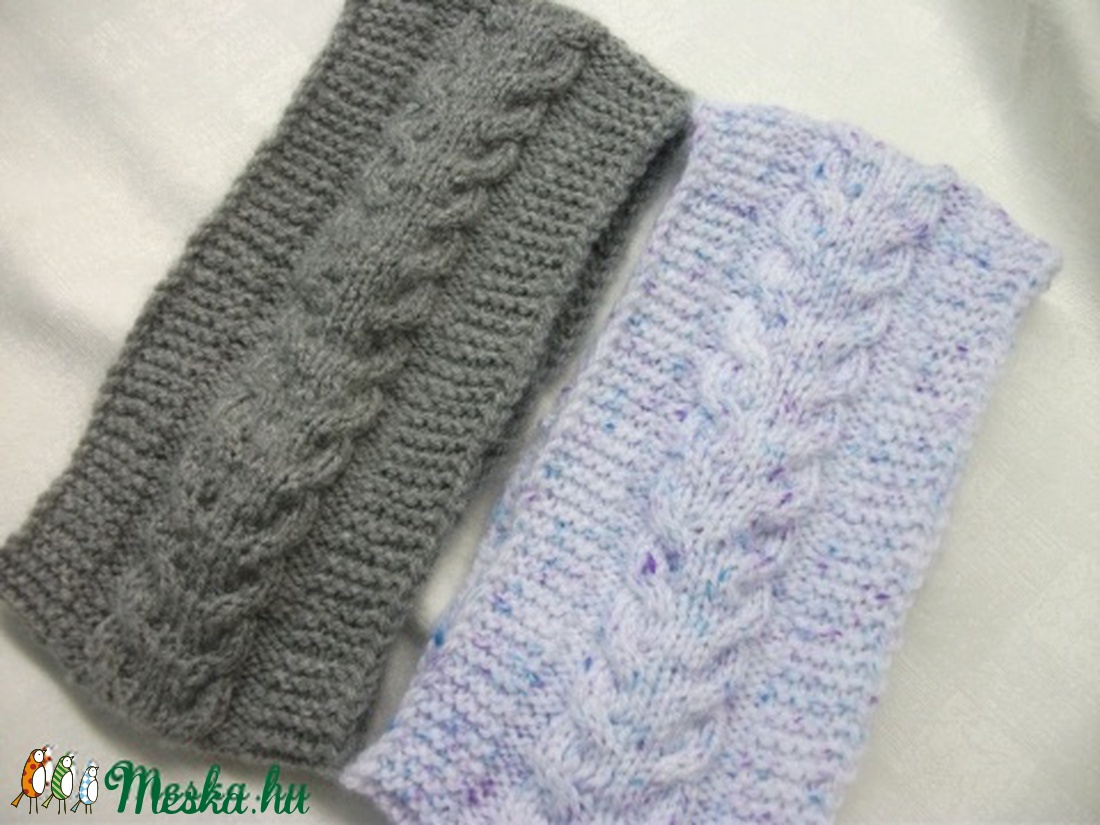 Férfi női sapka helyett: kötött fejpánt, fülmelegítő, felnőtt méret -  - Meska.hu