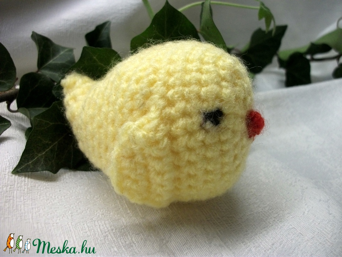 Horgolt madár, madárka párban -  - Meska.hu