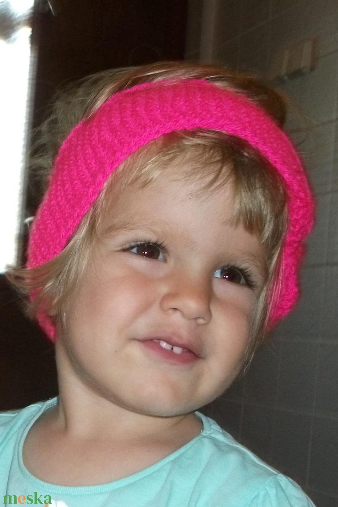 Két db kötött fejpánt, hajpánt kicsiknek, vagy nagyoknak - ruha & divat - sál, sapka, kendő - fejpánt - Meska.hu