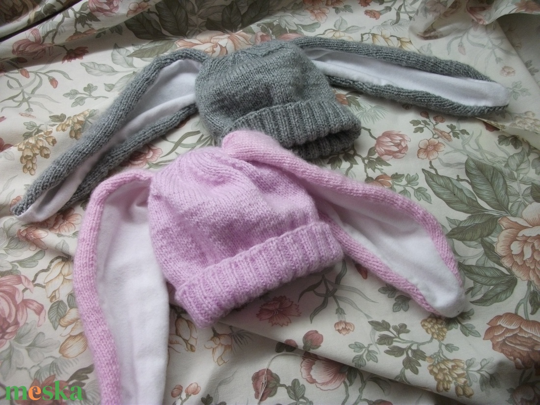 Nyuszisapka kislánynak , kisfiúnak fotózáshoz darabja 3.800Ft - ruha & divat - babaruha & gyerekruha - babafotózási ruha és kellék - Meska.hu