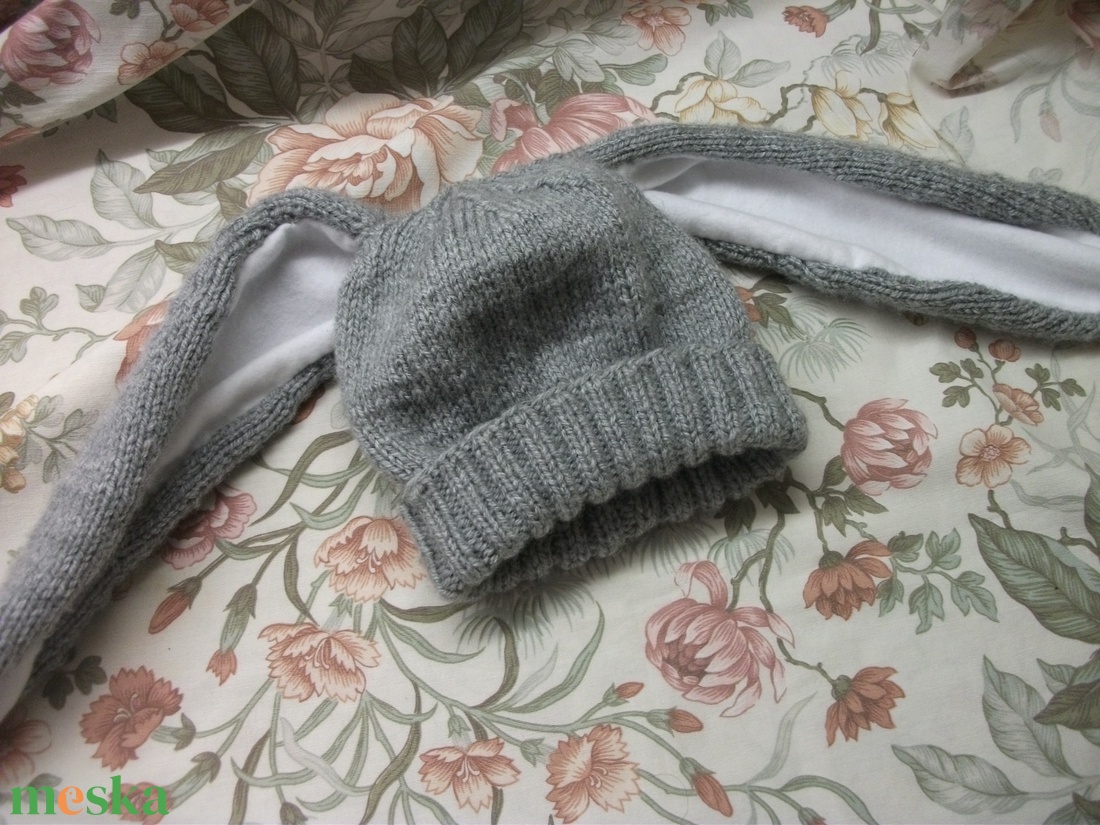 Nyuszisapka kislánynak , kisfiúnak fotózáshoz darabja 3.800Ft - ruha & divat - babaruha & gyerekruha - babafotózási ruha és kellék - Meska.hu