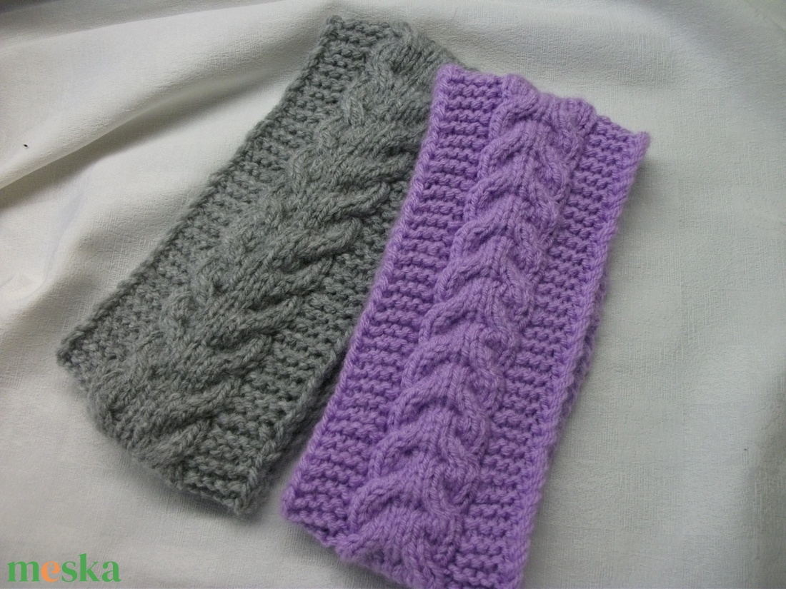 Szürke és nyers-moppos. Partner fejpánt,  hajpánt, párban, vagy szólóban, sapka helyett - ruha & divat - sál, sapka, kendő - fejpánt - Meska.hu Szürke és nyers-moppos. Partner fejpánt,  hajpánt, párban, vagy szólóban, sapka helyett - ruha & divat - sál, sapka, kendő - fejpánt - Meska.hu