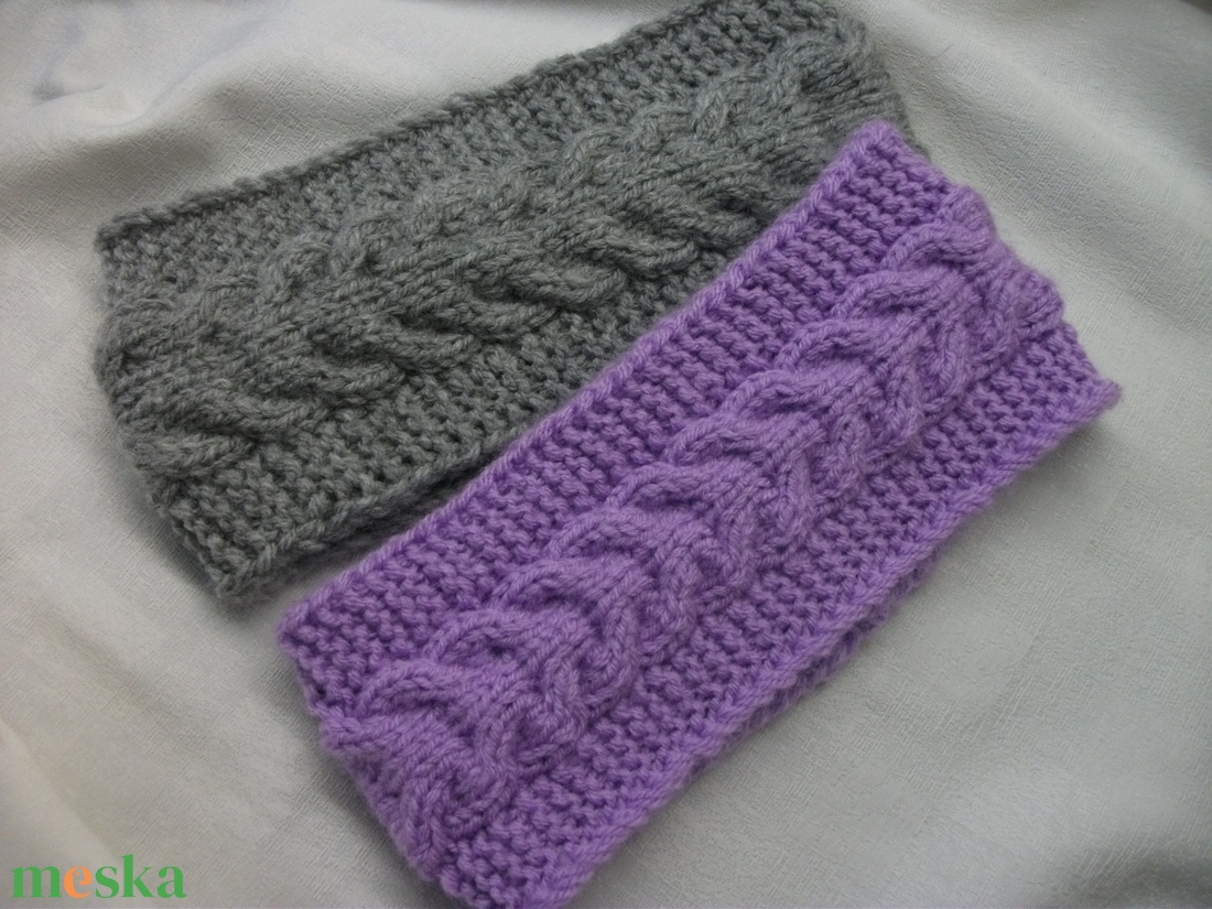 Szürke és nyers-moppos. Partner fejpánt,  hajpánt, párban, vagy szólóban, sapka helyett - ruha & divat - sál, sapka, kendő - fejpánt - Meska.hu Szürke és nyers-moppos. Partner fejpánt,  hajpánt, párban, vagy szólóban, sapka helyett - ruha & divat - sál, sapka, kendő - fejpánt - Meska.hu