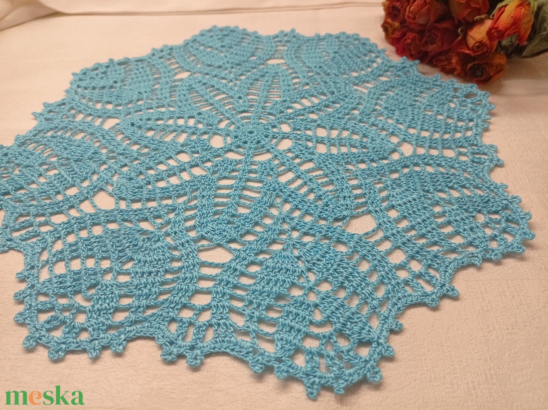 Horgolt csipke terítő 35 cm - otthon & életmód - dekoráció - asztal és polc dekoráció - horgolt & csipketerítő - Meska.hu Horgolt csipke terítő 35 cm - otthon & életmód - dekoráció - asztal és polc dekoráció - horgolt & csipketerítő - Meska.hu