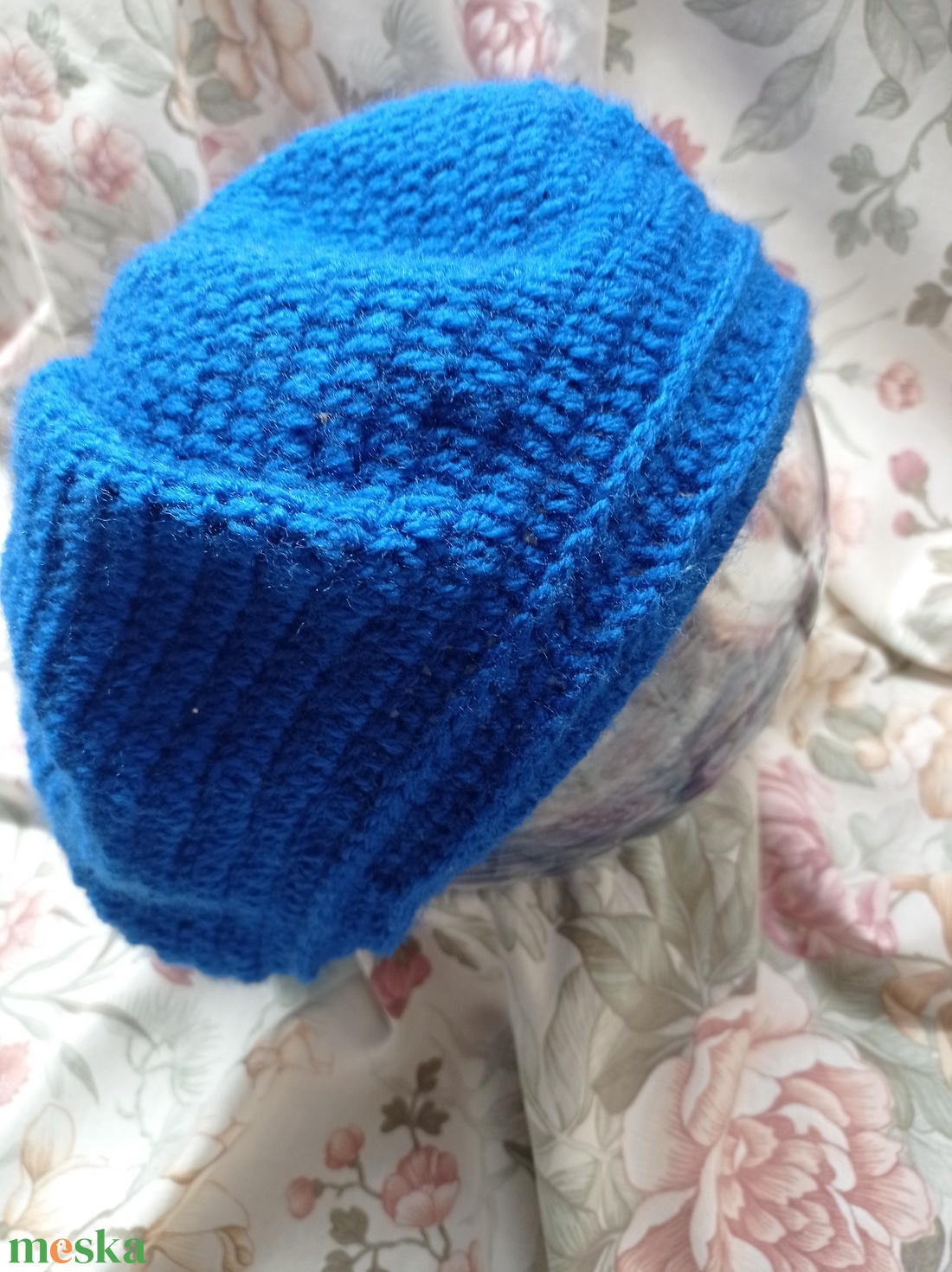 Királykék, akril, meleg, horgolt, barett sapka - ruha & divat - sál, sapka, kendő - sapka - Meska.hu Királykék, akril, meleg, horgolt, barett sapka - ruha & divat - sál, sapka, kendő - sapka - Meska.hu