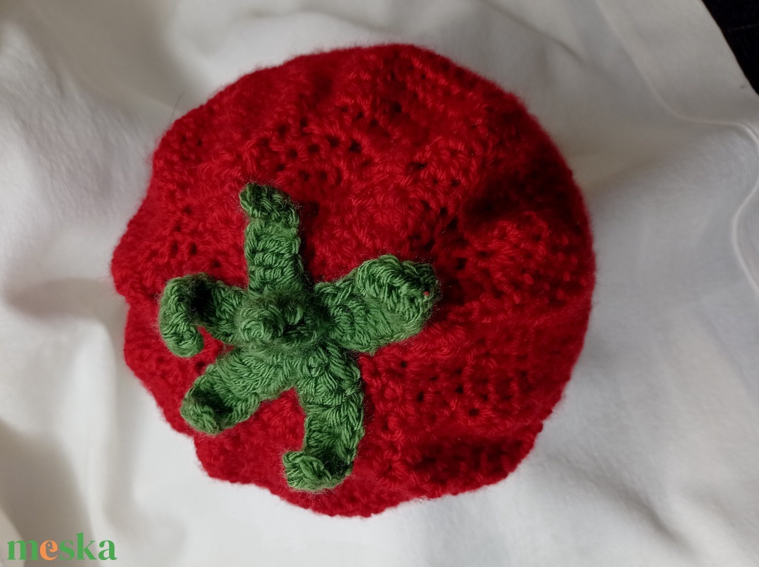 Paradicsom sapka, jelmez - ruha & divat - sál, sapka, kendő - kalap - Meska.hu