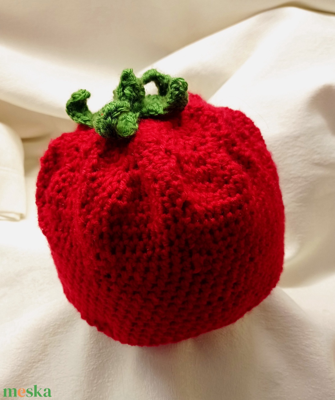 Paradicsom sapka, jelmez - ruha & divat - sál, sapka, kendő - kalap - Meska.hu