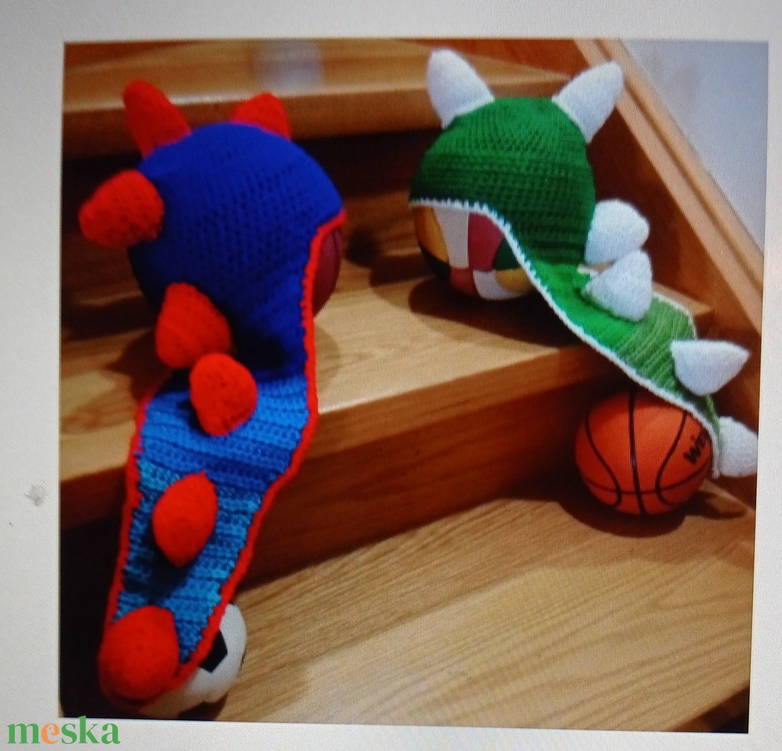 Sárkány sapka, sárkány bőr  -  - Meska.hu