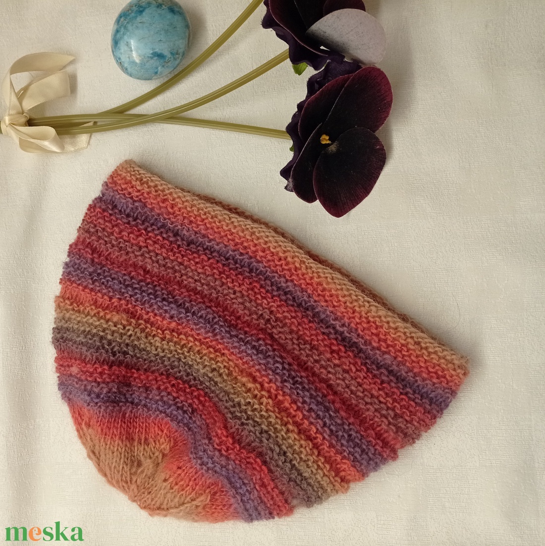 Pasztel, szín-átmenetes, tiszta gyapjú, kötött bébi sapka, kicsi lánynak - ruha & divat - babaruha & gyerekruha - babasapka - Meska.hu Pasztel, szín-átmenetes, tiszta gyapjú, kötött bébi sapka, kicsi lánynak - ruha & divat - babaruha & gyerekruha - babasapka - Meska.hu