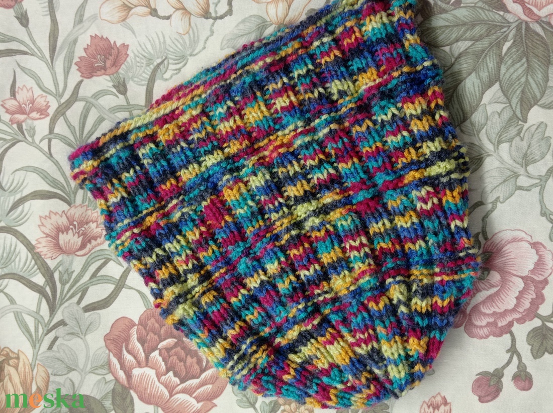 Tarka,  kötött sapka  akril szálból, férfi, női -  - Meska.hu Tarka,  kötött sapka  akril szálból, férfi, női -  - Meska.hu