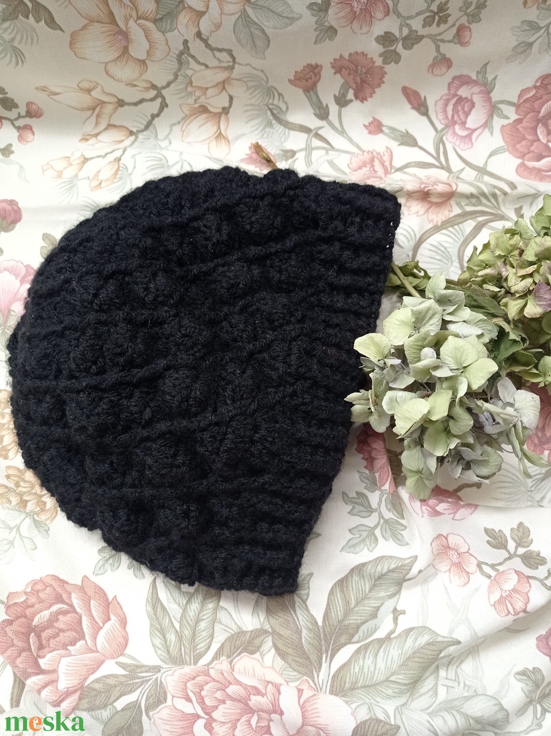 Horgolt, magenta sapka - ruha & divat - sál, sapka, kendő - sapka - Meska.hu