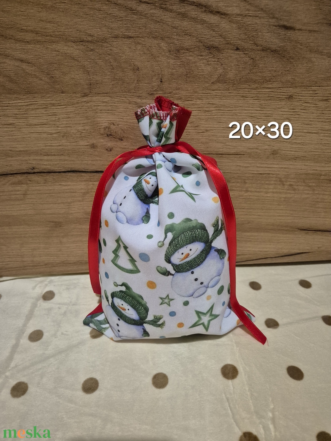 Mikulás zsák  - karácsony - mikulás - mikulás zsák - Meska.hu