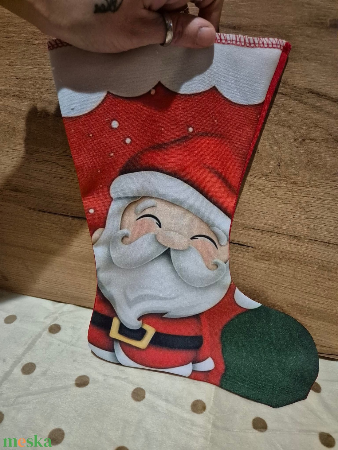 Mikulás csizma - karácsony - mikulás - mikulás zsák - Meska.hu Mikulás csizma - karácsony - mikulás - mikulás zsák - Meska.hu