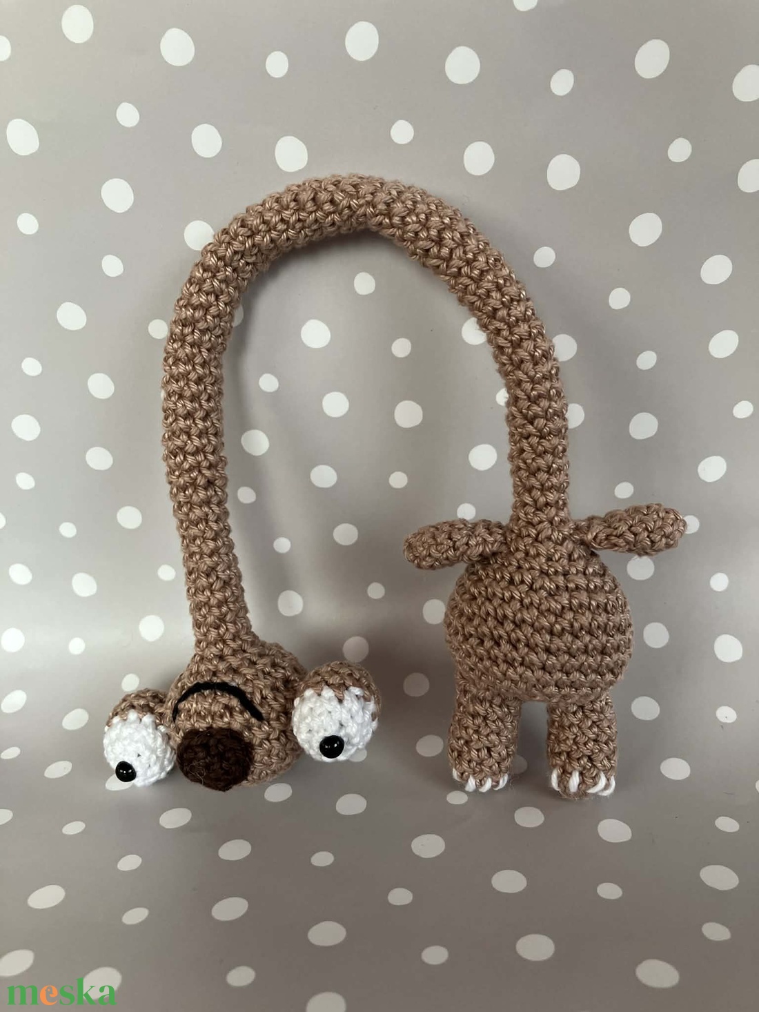 Amigurumi horgolt táskadísz Sid  - táska & tok - kulcstartó & táskadísz - táskadísz - Meska.hu