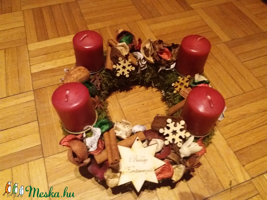 Adventi koszorú -  - Meska.hu