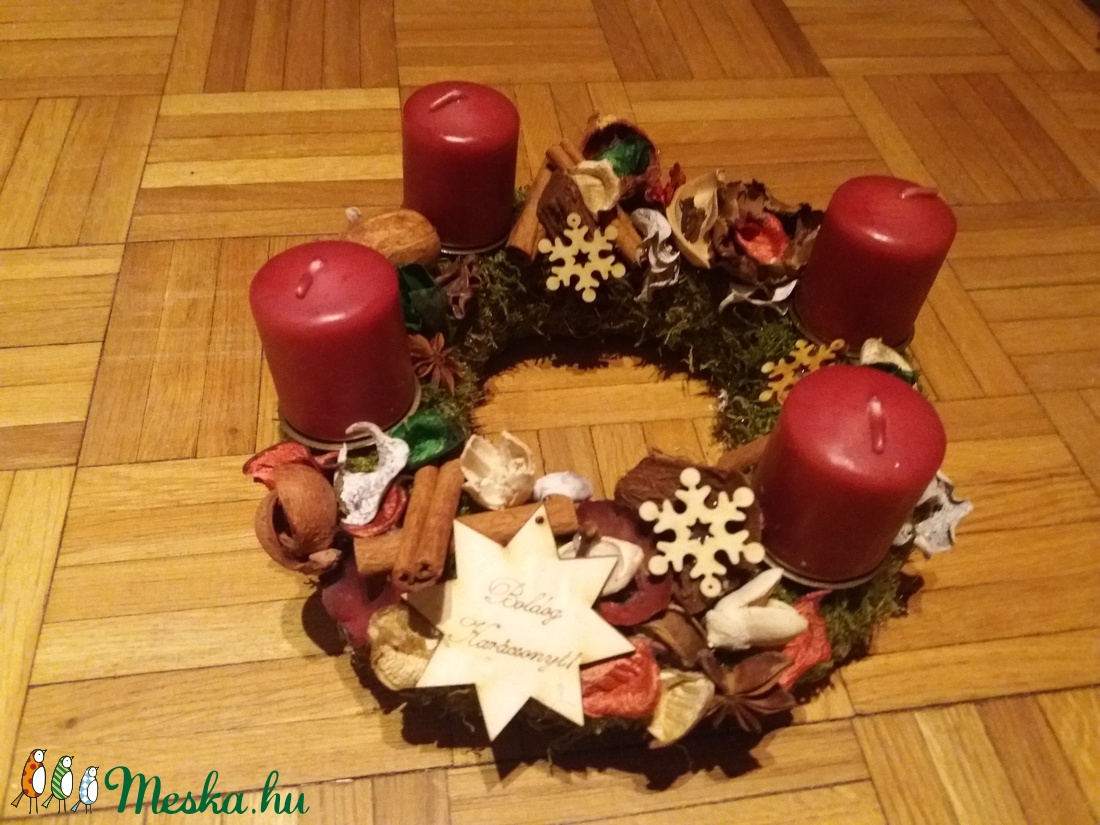 Adventi koszorú -  - Meska.hu