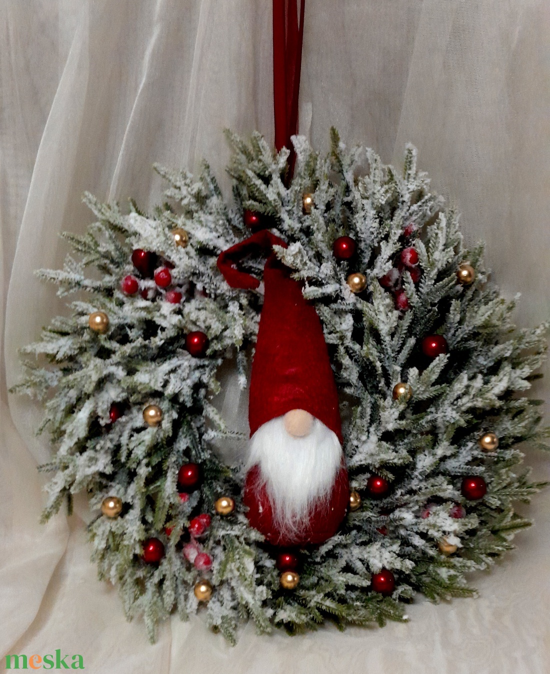 Karácsonyi kopogtató  - karácsony - karácsonyi lakásdekoráció - ünnepi asztaldekoráció - Meska.hu Karácsonyi kopogtató  - karácsony - karácsonyi lakásdekoráció - ünnepi asztaldekoráció - Meska.hu