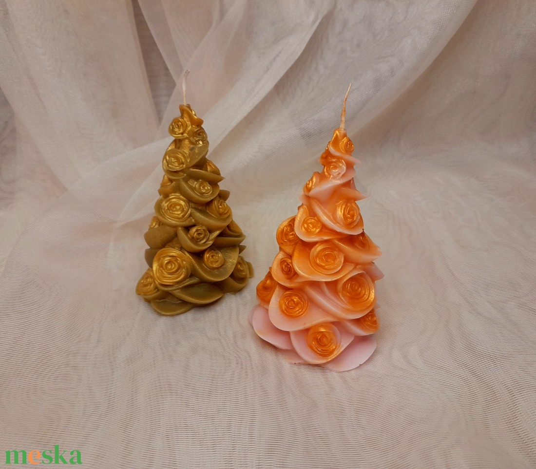 Karácsonyfa illatgyertya  - otthon & életmód - gyertya, illat, aroma - gyertya - Meska.hu