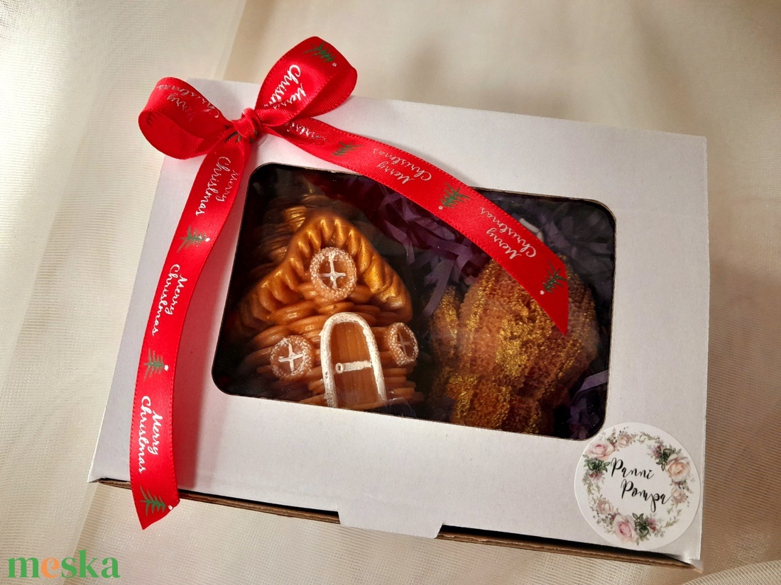 Díszdobozos illatgyertya  - otthon & életmód - gyertya, illat, aroma - gyertya - Meska.hu