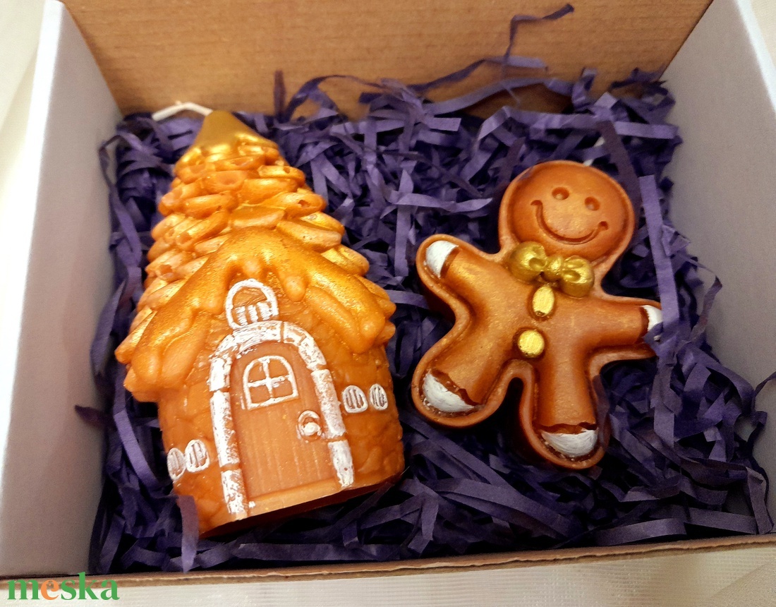 Díszdobozos illatgyertya  - otthon & életmód - gyertya, illat, aroma - gyertya - Meska.hu