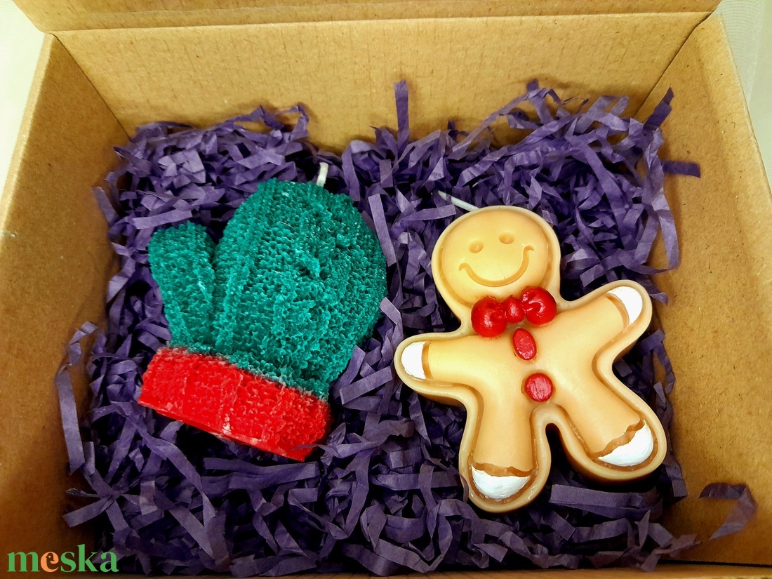 Díszdobozos illatgyertya  - otthon & életmód - gyertya, illat, aroma - gyertya - Meska.hu