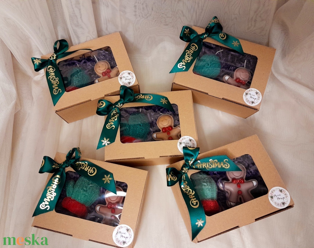 Díszdobozos illatgyertya  - otthon & életmód - gyertya, illat, aroma - gyertya - Meska.hu