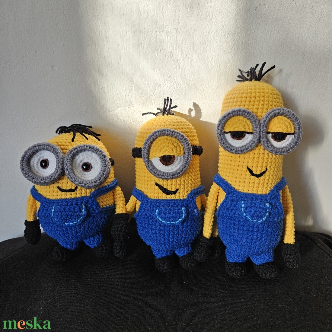 Minionok - horgolt játékfigura - játék & sport - plüssállat & játékfigura - nyuszi - Meska.hu Minionok - horgolt játékfigura - játék & sport - plüssállat & játékfigura - nyuszi - Meska.hu