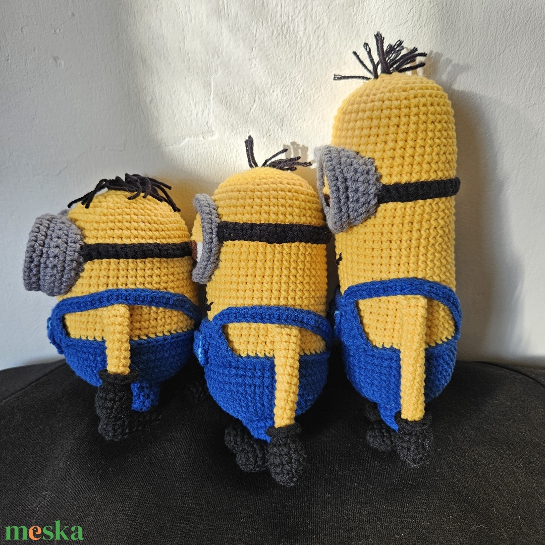 Minionok - horgolt játékfigura - játék & sport - plüssállat & játékfigura - nyuszi - Meska.hu Minionok - horgolt játékfigura - játék & sport - plüssállat & játékfigura - nyuszi - Meska.hu