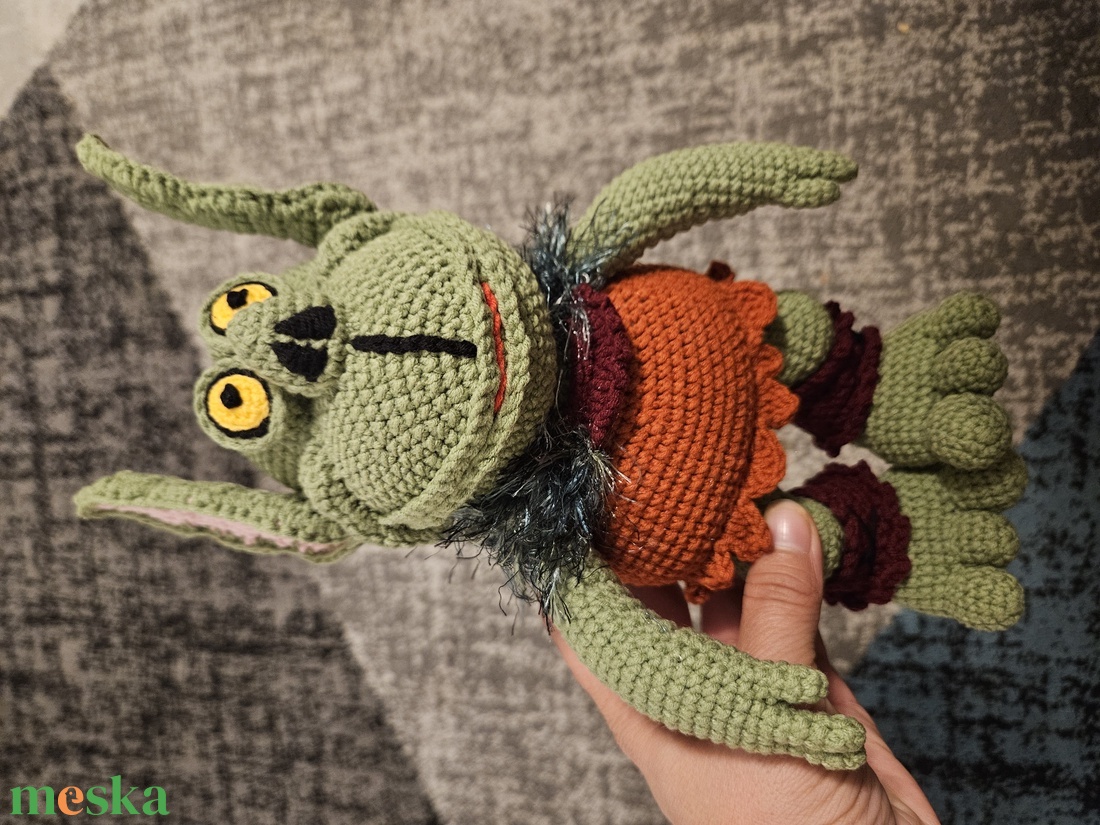 Horgolt Tódi rendelésre - játék & sport - plüssállat & játékfigura - manó - Meska.hu