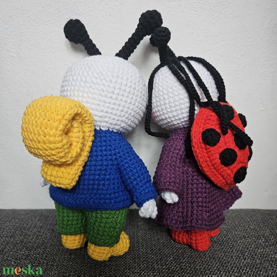 Bogyó és Babóca - horgolt játékfigurák - játék & sport - plüssállat & játékfigura - nyuszi - Meska.hu