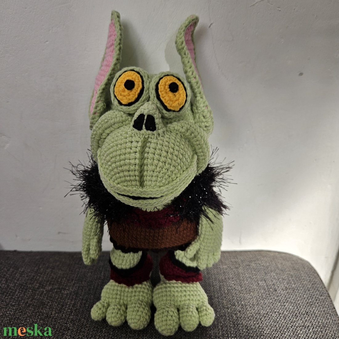 Gyagyás Tódi - horgolt játékfigura - játék & sport - plüssállat & játékfigura - nyuszi - Meska.hu