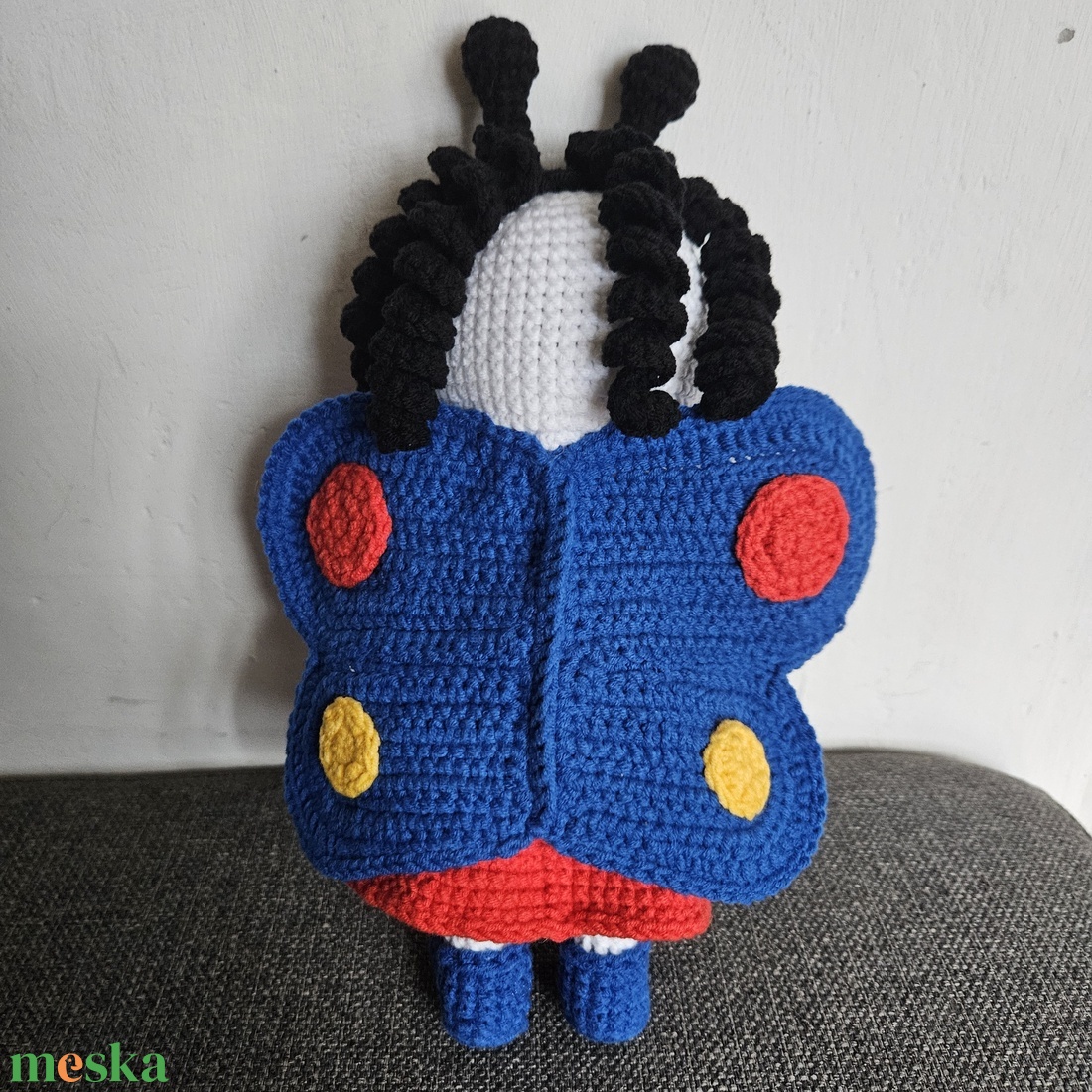 Pihe - horgolt játékfigura - játék & sport - plüssállat & játékfigura - nyuszi - Meska.hu