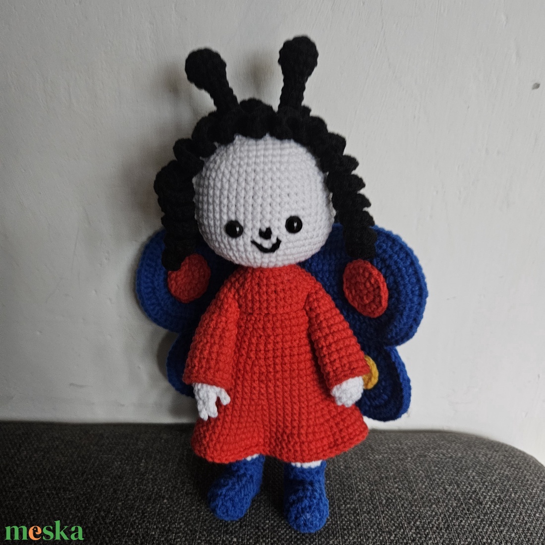 Pihe - horgolt játékfigura - játék & sport - plüssállat & játékfigura - nyuszi - Meska.hu