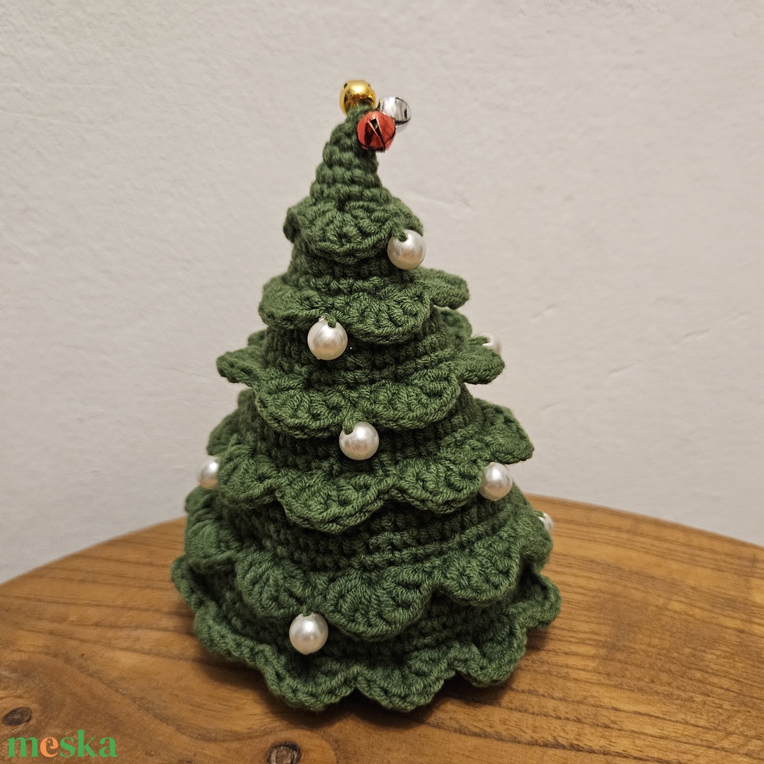 Karácsonyfa - horgolt figura - játék & sport - plüssállat & játékfigura - nyuszi - Meska.hu