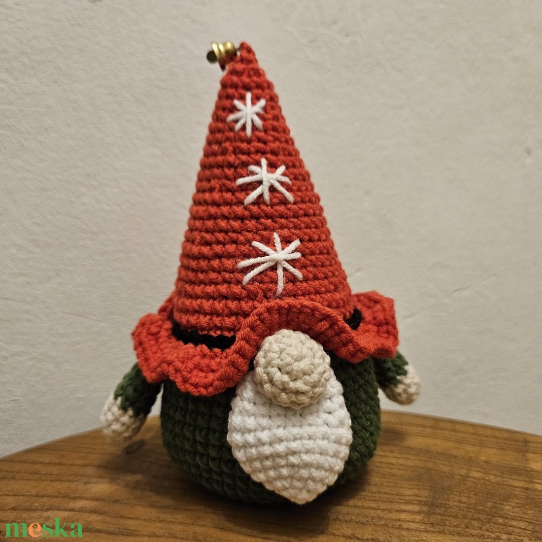 Mikulásmanó - horgolt figura - játék & sport - plüssállat & játékfigura - nyuszi - Meska.hu