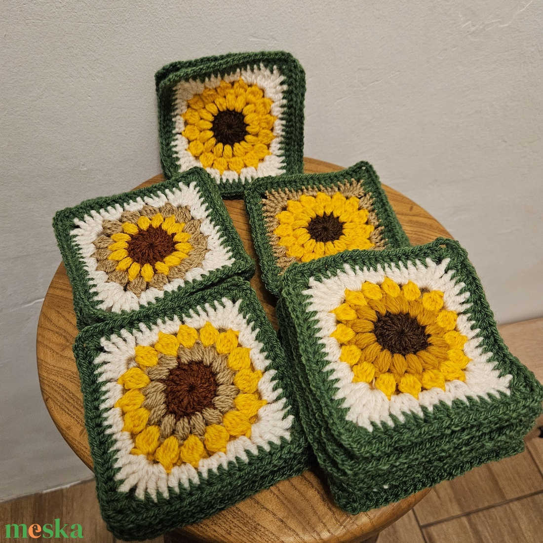 Granny squares - horgolt négyzetek - játék & sport - plüssállat & játékfigura - nyuszi - Meska.hu