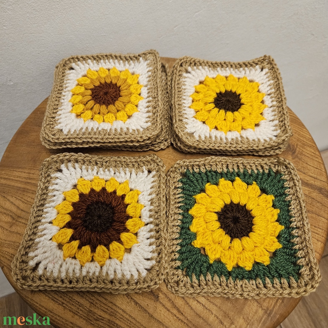 Granny squares - horgolt négyzetek - játék & sport - plüssállat & játékfigura - nyuszi - Meska.hu
