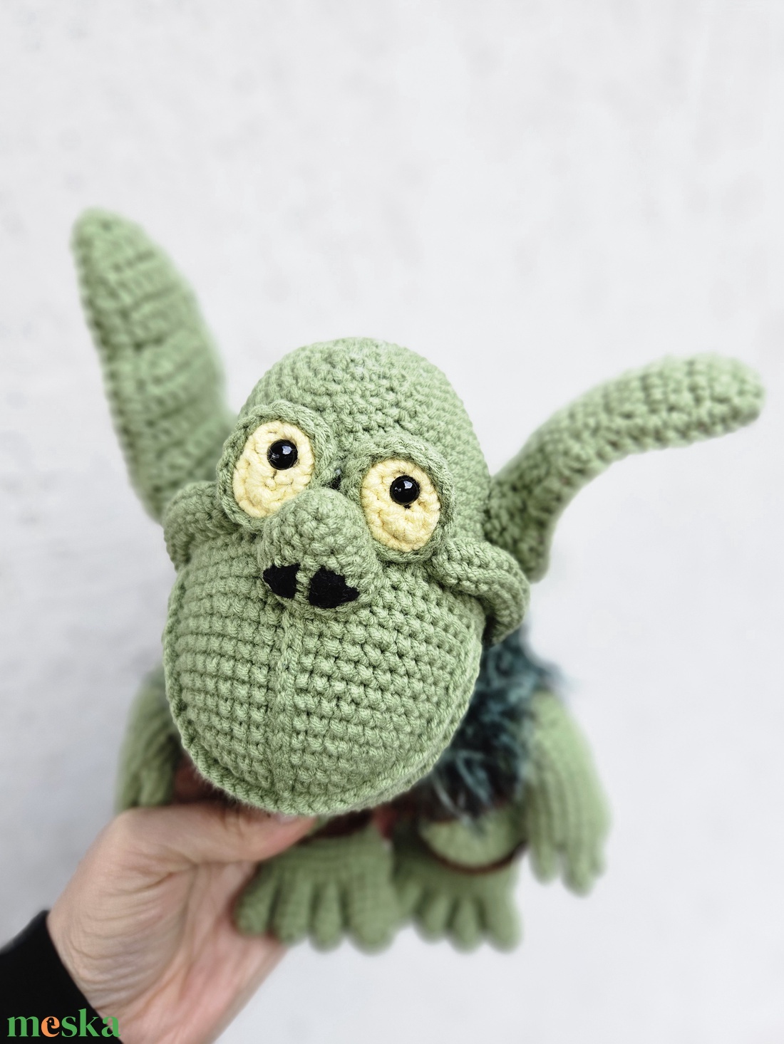 Gyagyás Tódi rendelésre - horgolt játékfigura - játék & sport - plüssállat & játékfigura - nyuszi - Meska.hu