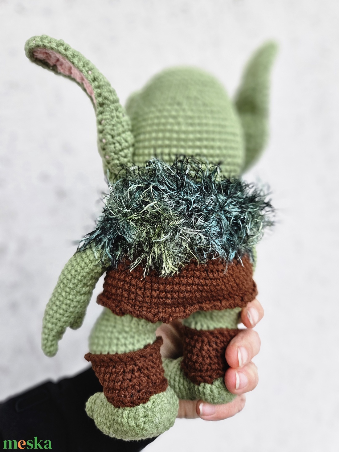 Gyagyás Tódi rendelésre - horgolt játékfigura - játék & sport - plüssállat & játékfigura - nyuszi - Meska.hu