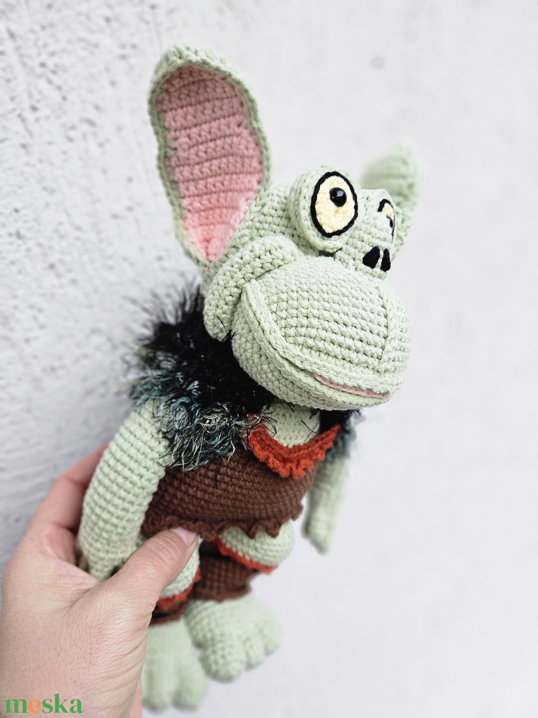 Gyagyás Tódi - horgolt játékfigura - játék & sport - plüssállat & játékfigura - nyuszi - Meska.hu