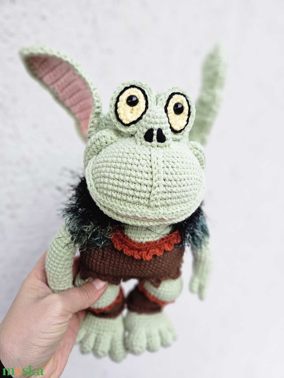 Gyagyás Tódi - horgolt játékfigura - játék & sport - plüssállat & játékfigura - nyuszi - Meska.hu