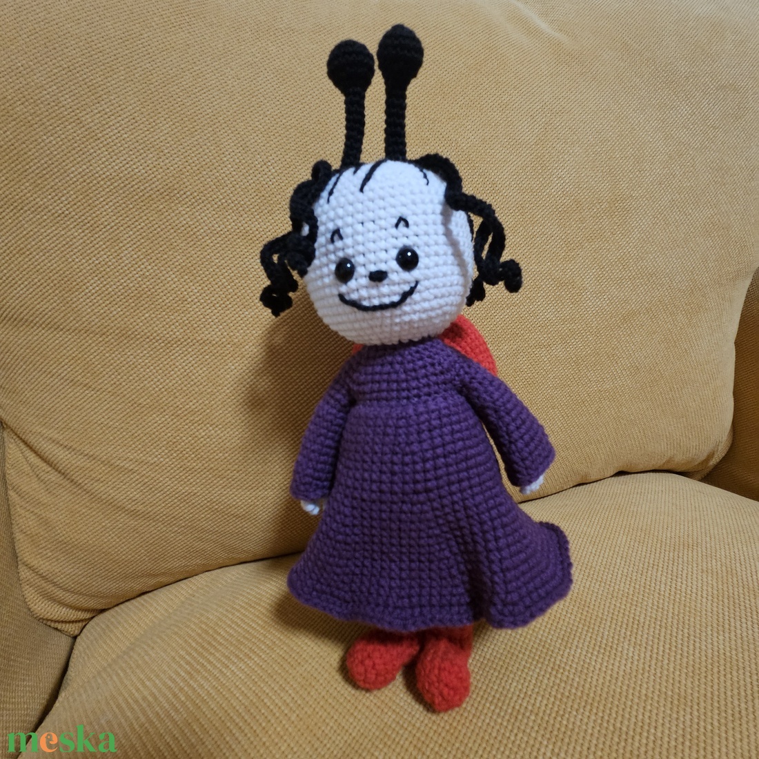 Babóca (Bogyó és Babócából) - horgolt játékfigura - játék & sport - plüssállat & játékfigura - nyuszi - Meska.hu