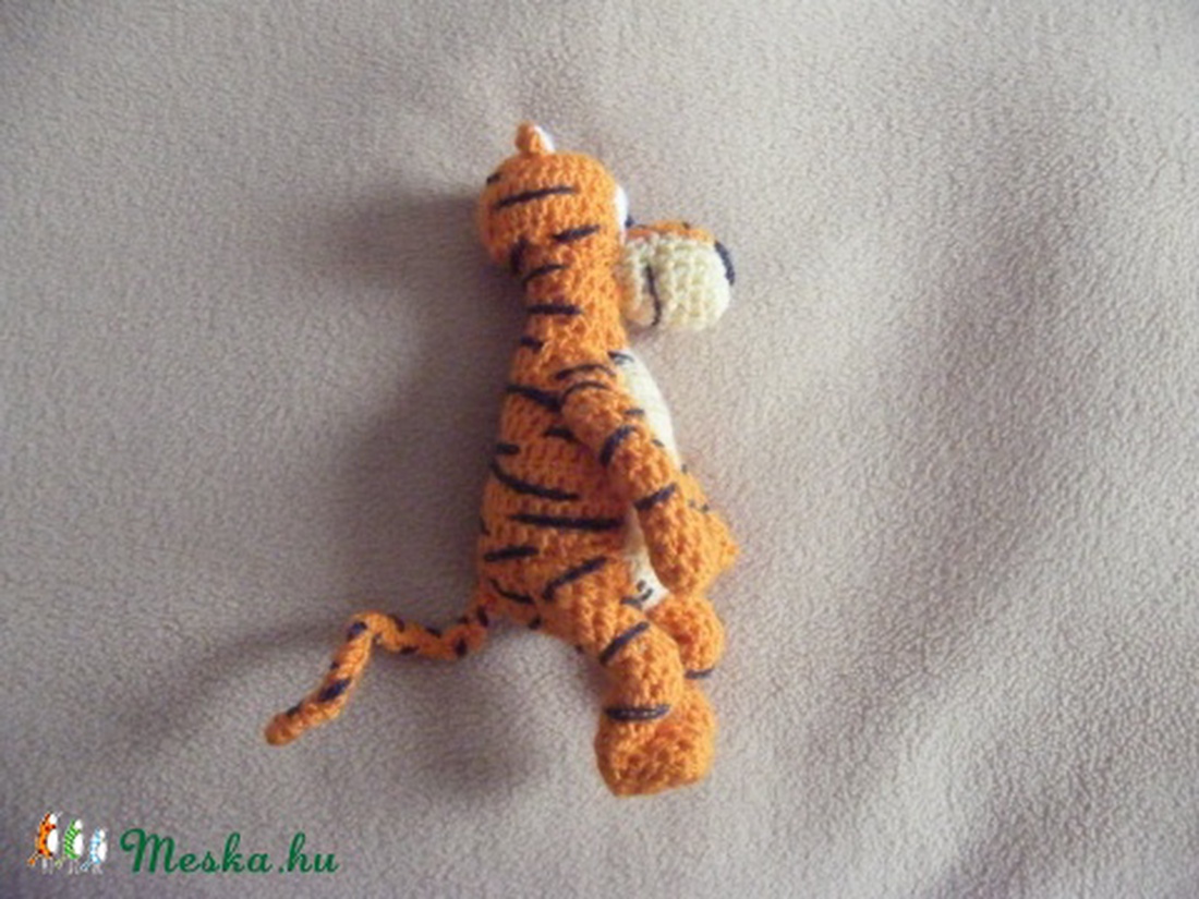 Tigris - horgolt figura , Micimackó barátja -  - Meska.hu