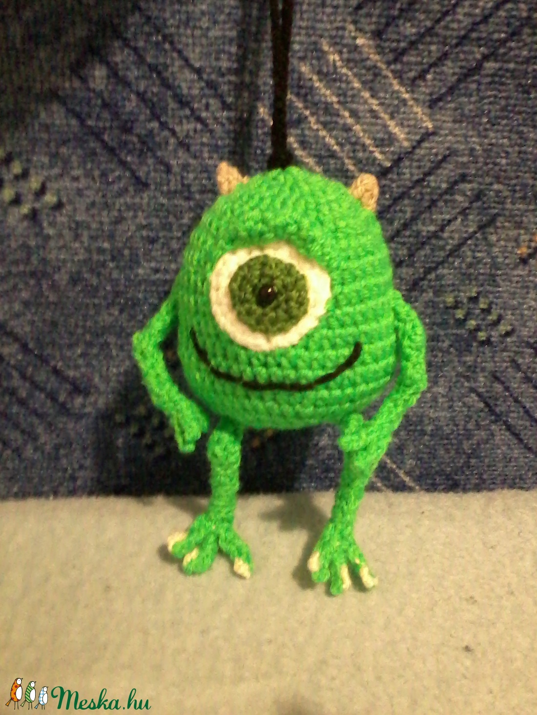 Szörny RT - Mike Wazowski horgolt figura - - Meska.hu Szörny RT - Mike Wazowski horgolt figura - - Meska.hu
