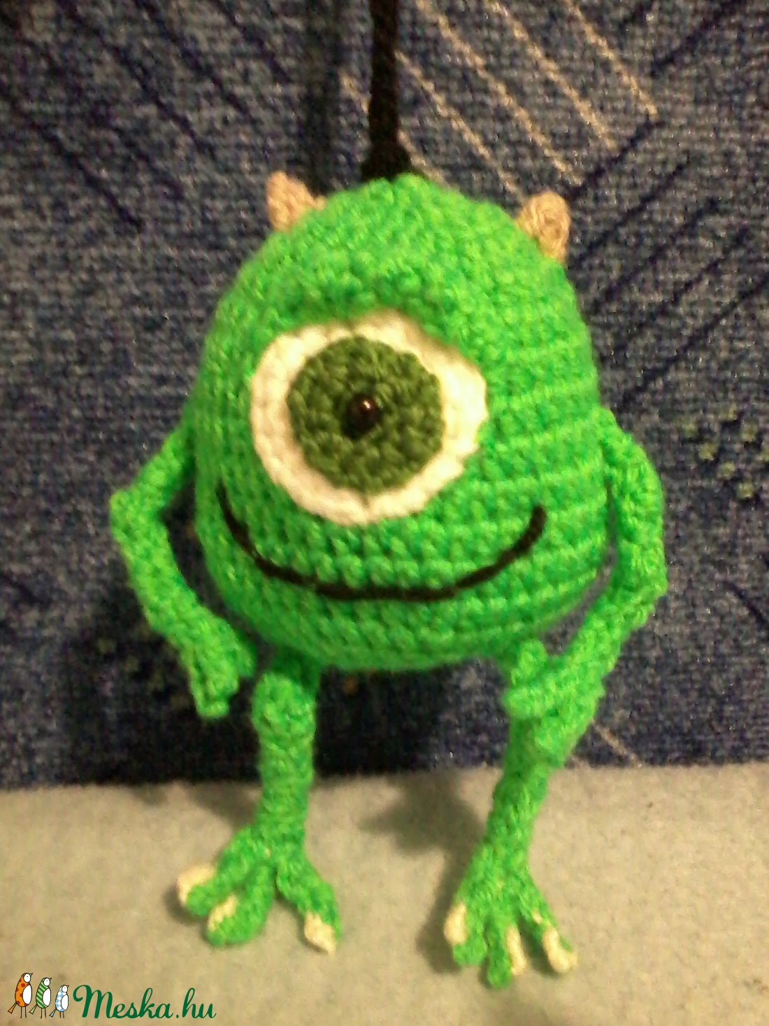 Szörny RT - Mike Wazowski horgolt figura - - Meska.hu Szörny RT - Mike Wazowski horgolt figura - - Meska.hu
