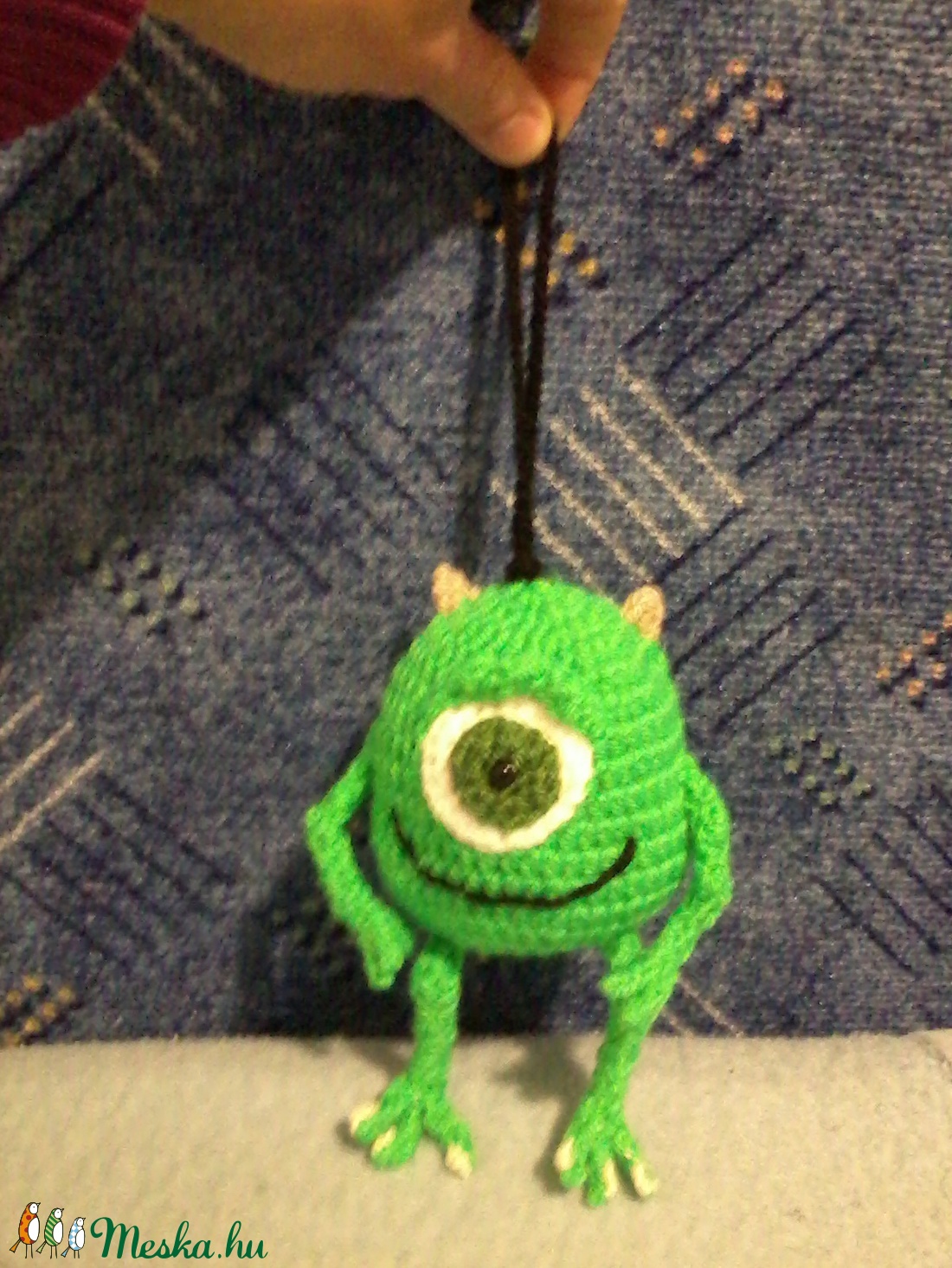 Szörny RT - Mike Wazowski horgolt figura - - Meska.hu Szörny RT - Mike Wazowski horgolt figura - - Meska.hu